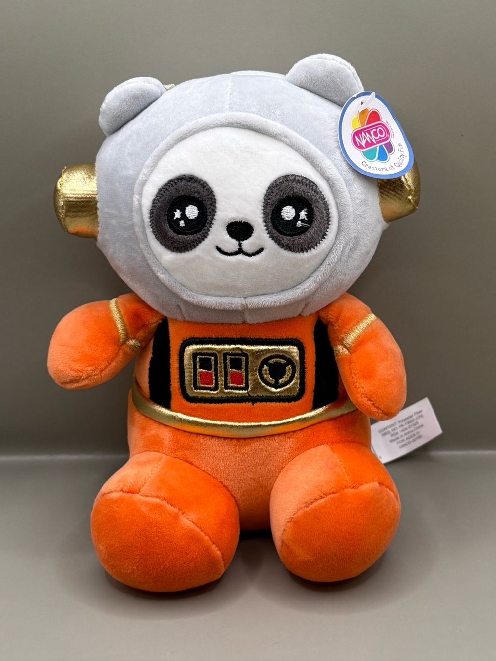 Nanco Space Panda Plush Stuffed Animal Astronaut Suit